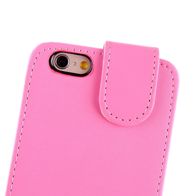 Simple Design Vertical Flip Leather Case for iPhone 6