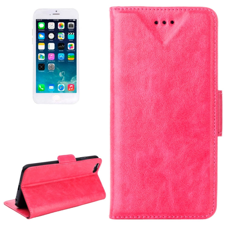 Oil Skin Texture Horizontal Flip Leather Case with Card Slots & Holder for iPhone 6 & 6S