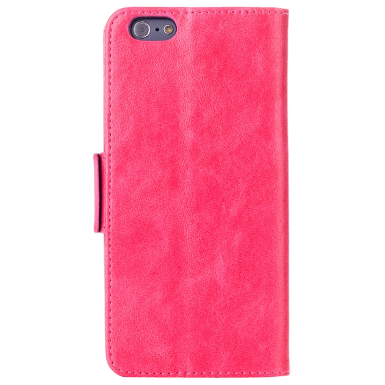 Oil Skin Texture Horizontal Flip Leather Case with Card Slots & Holder for iPhone 6 & 6S