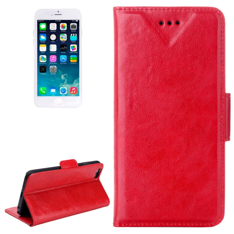 Oil Skin Texture Horizontal Flip Leather Case with Card Slots & Holder for iPhone 6 & 6S