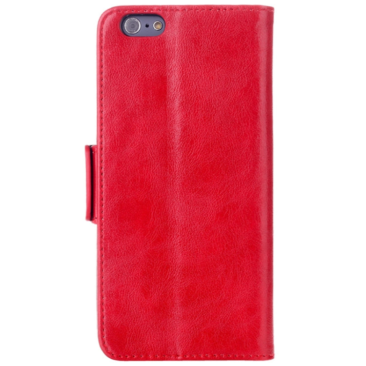 Oil Skin Texture Horizontal Flip Leather Case with Card Slots & Holder for iPhone 6 & 6S