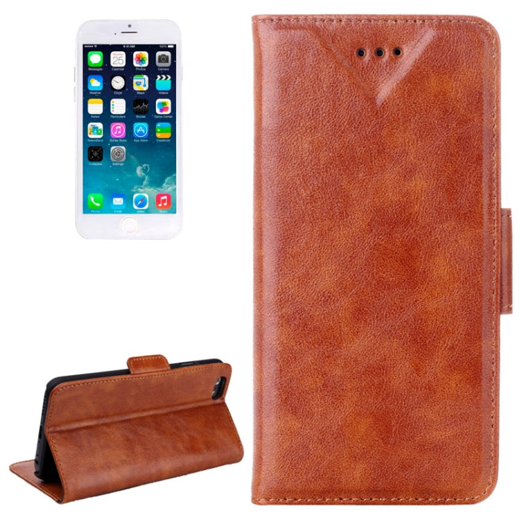 Oil Skin Texture Horizontal Flip Leather Case with Card Slots & Holder for iPhone 6 & 6S
