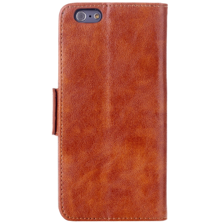 Oil Skin Texture Horizontal Flip Leather Case with Card Slots & Holder for iPhone 6 & 6S