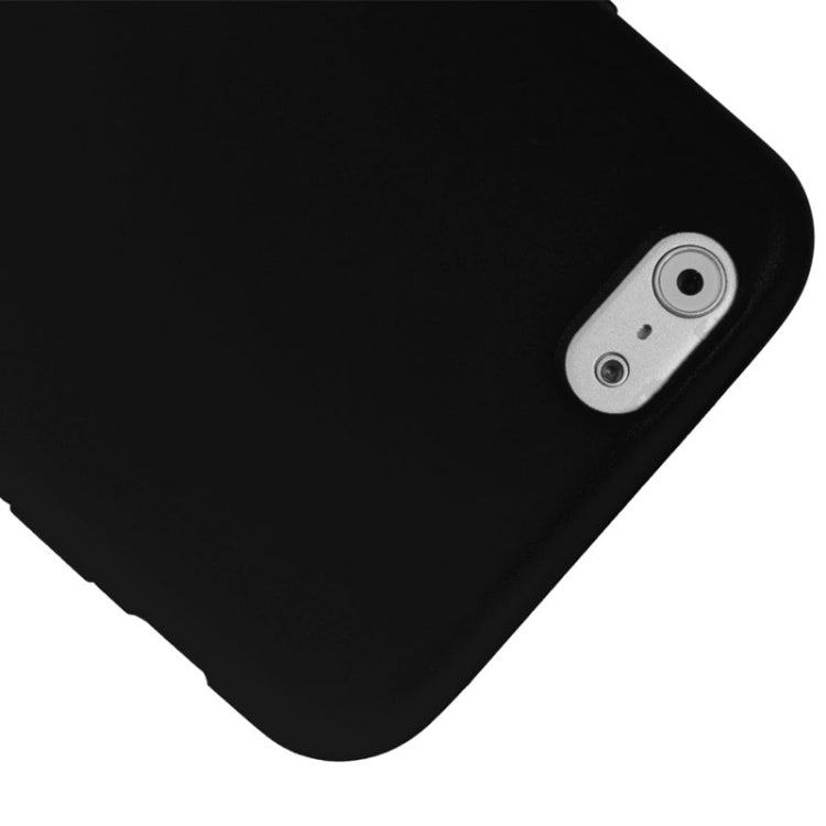 Horizontal Flip Touch Screen Frosted TPU Protection Case for iPhone 6 & 6S