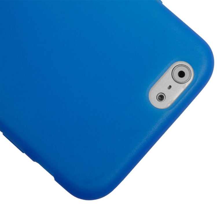 Horizontal Flip Touch Screen Frosted TPU Protection Case for iPhone 6 & 6S