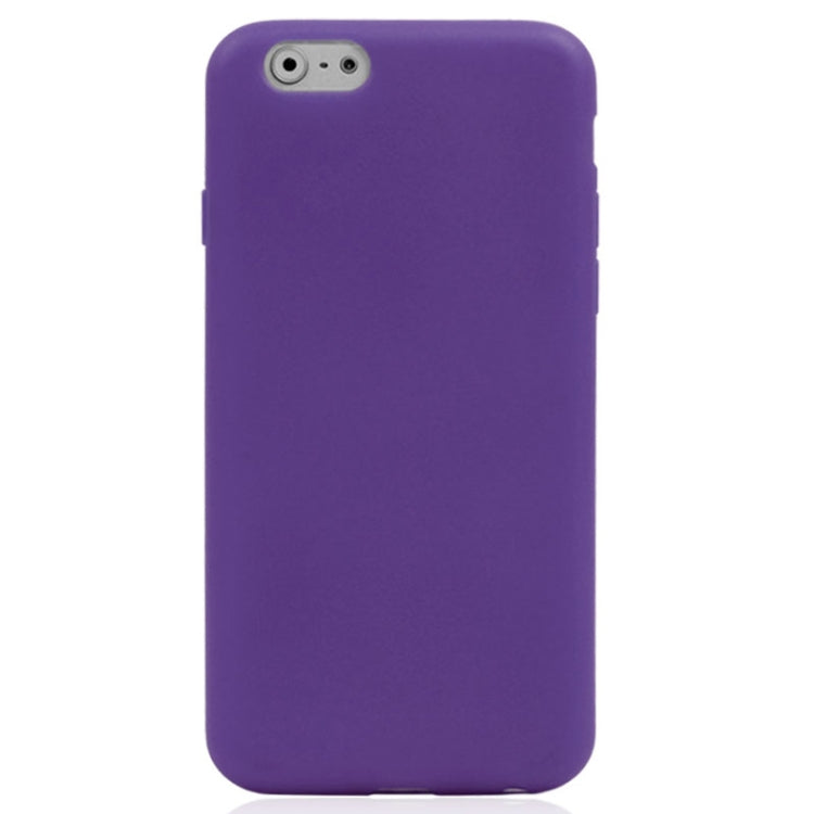 Horizontal Flip Touch Screen Frosted TPU Protection Case for iPhone 6 & 6S