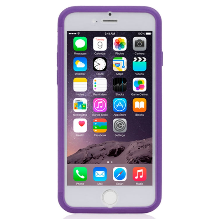 Horizontal Flip Touch Screen Frosted TPU Protection Case for iPhone 6 & 6S