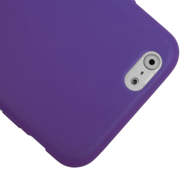 Horizontal Flip Touch Screen Frosted TPU Protection Case for iPhone 6 & 6S