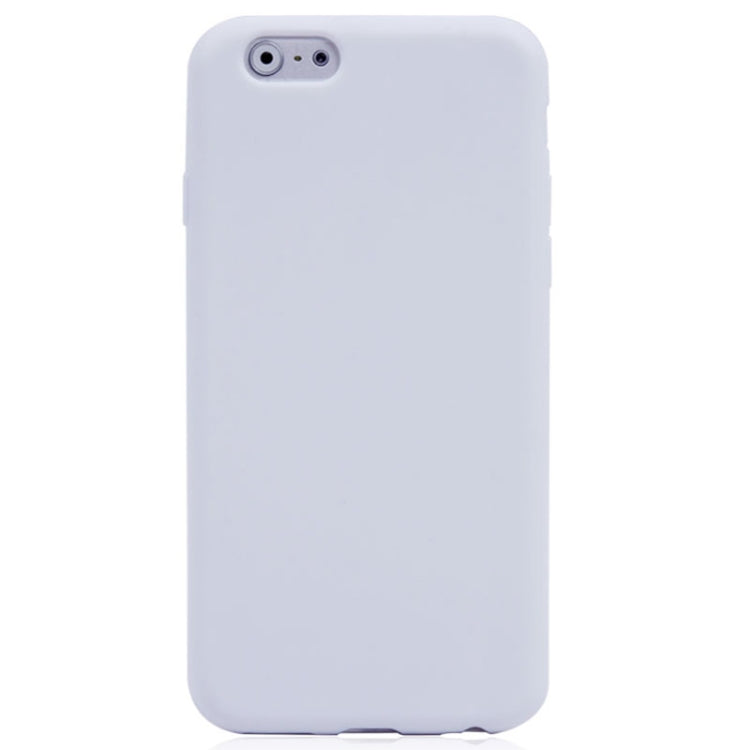 Horizontal Flip Touch Screen Frosted TPU Protection Case for iPhone 6 & 6S