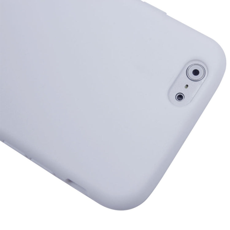 Horizontal Flip Touch Screen Frosted TPU Protection Case for iPhone 6 & 6S