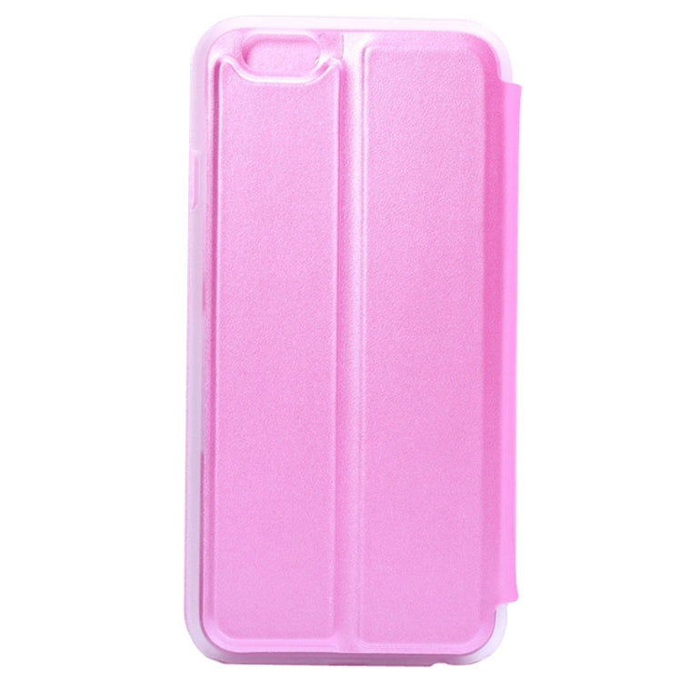 Frosted Texture Horizontal Flip Leather Case with Call Display ID for iPhone 6 & 6S
