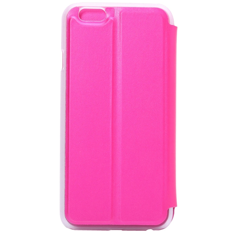 Frosted Texture Horizontal Flip Leather Case with Call Display ID for iPhone 6 & 6S