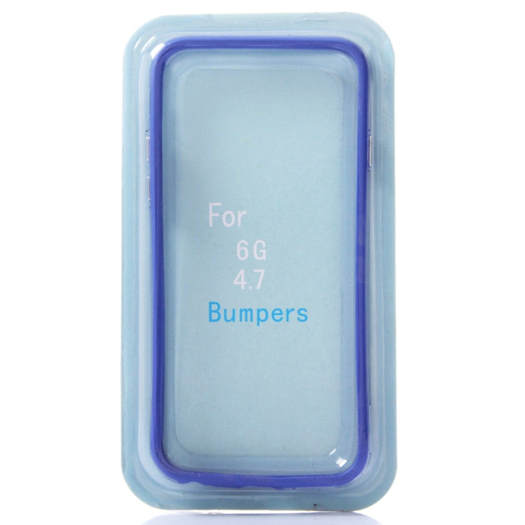 Pure Color TPU + Plastic Bumper Frame Case for iPhone 6