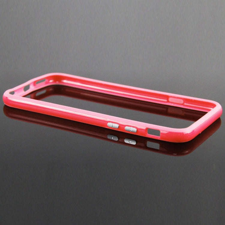 Pure Color TPU + Plastic Bumper Frame Case for iPhone 6
