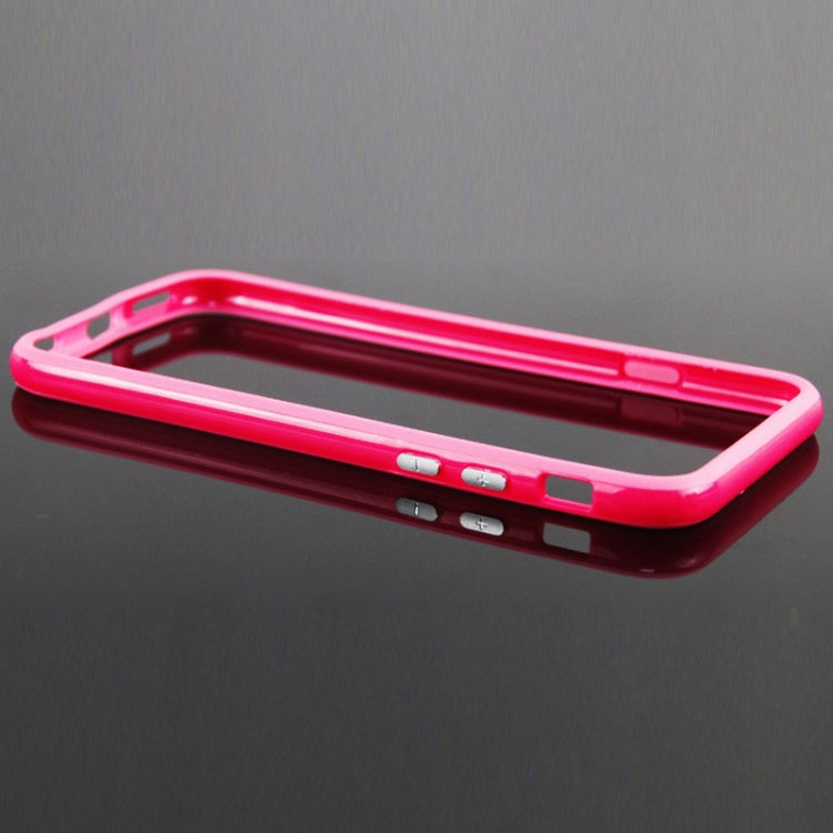 Pure Color TPU + Plastic Bumper Frame Case for iPhone 6