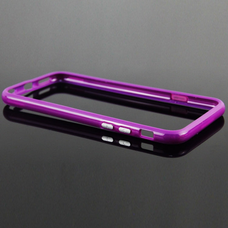 Pure Color TPU + Plastic Bumper Frame Case for iPhone 6