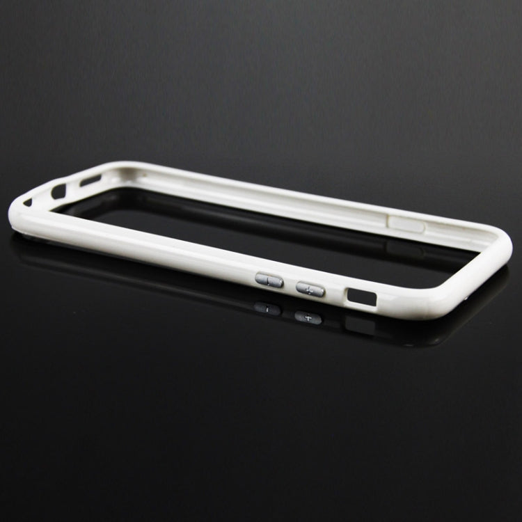 Pure Color TPU + Plastic Bumper Frame Case for iPhone 6