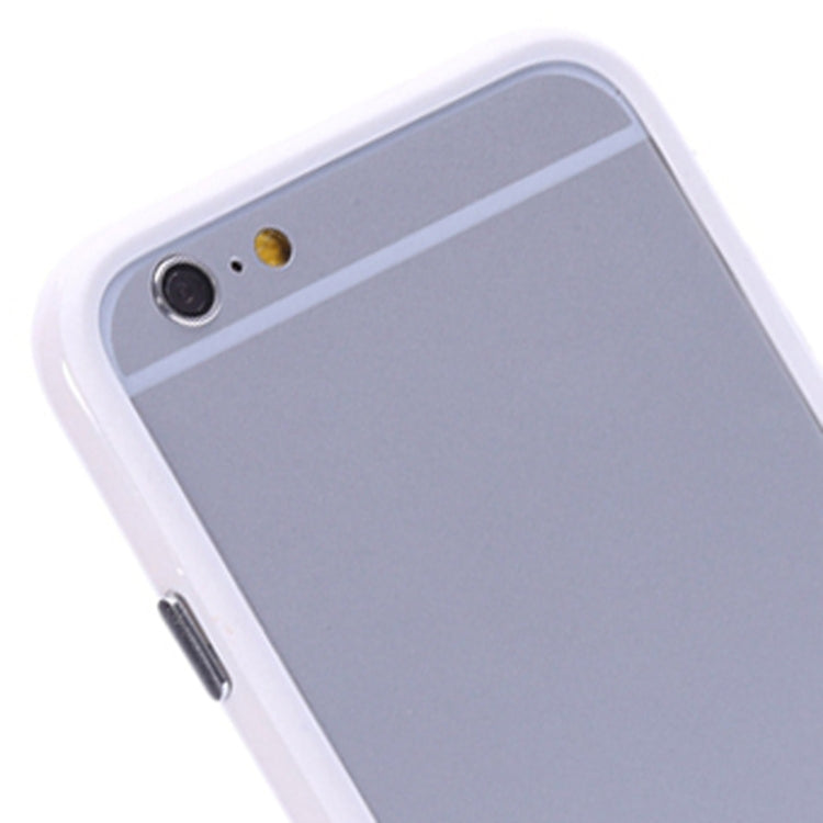 Pure Color TPU + Plastic Bumper Frame Case for iPhone 6