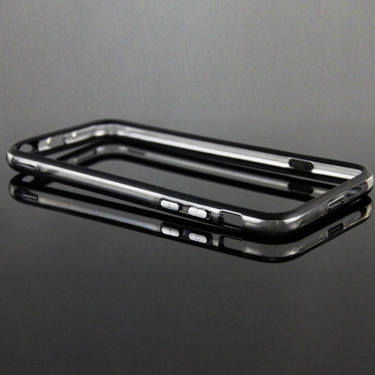 Transparent Plastic + TPU Bumper Frame Case for iPhone 6