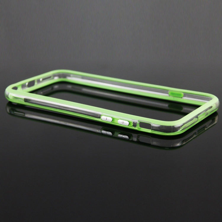 Transparent Plastic + TPU Bumper Frame Case for iPhone 6