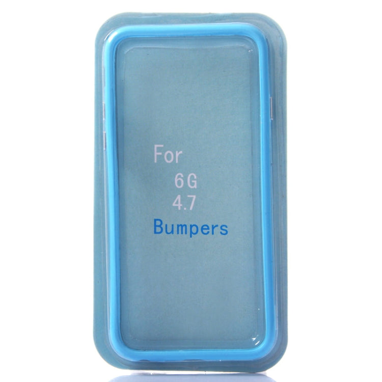Transparent Plastic + TPU Bumper Frame Case for iPhone 6