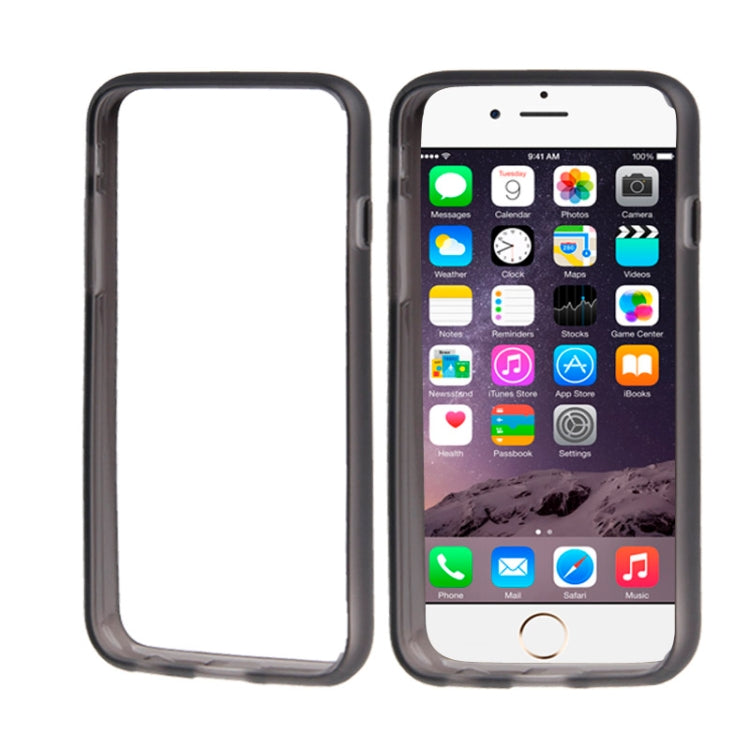 Soft TPU Bumper Frame Case for iPhone 6 & 6S(Grey)