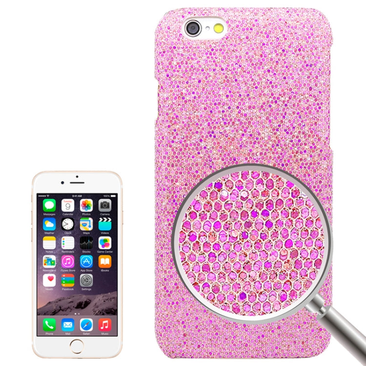 Shimmering Powder Electroplating Plastic Hard Case for iPhone 6 & 6S