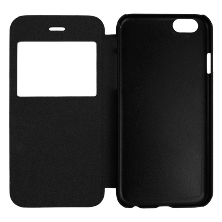 Cowhide Texture Pattern Horizontal Flip Leather Case with Call Display ID for iPhone 6 & 6S