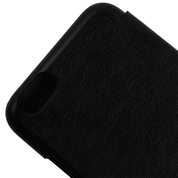 Cowhide Texture Pattern Horizontal Flip Leather Case with Call Display ID for iPhone 6 & 6S