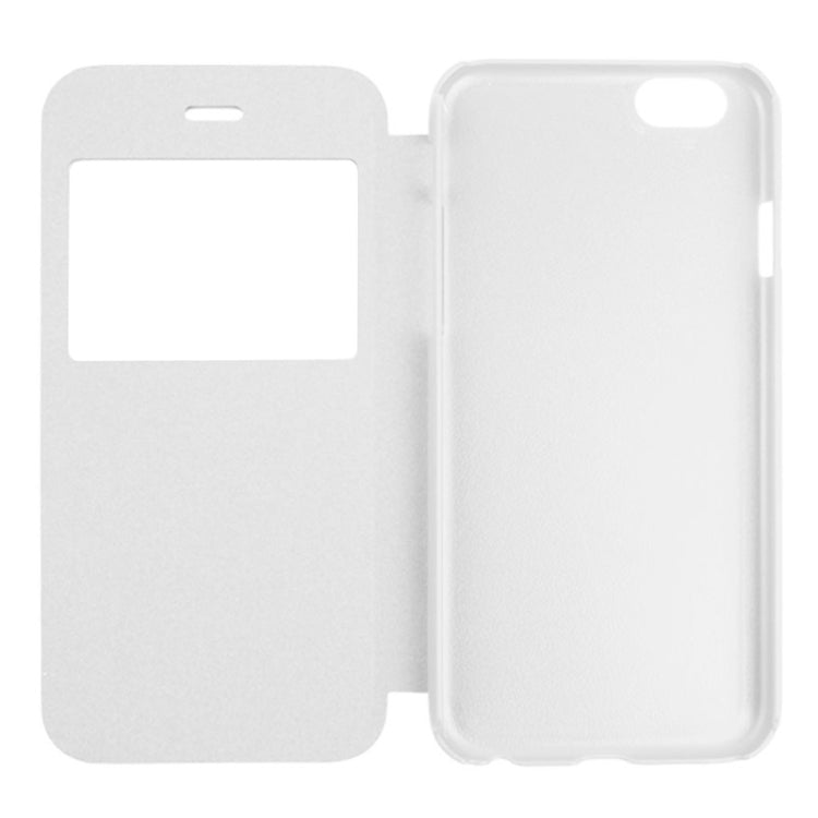 Cowhide Texture Pattern Horizontal Flip Leather Case with Call Display ID for iPhone 6 & 6S