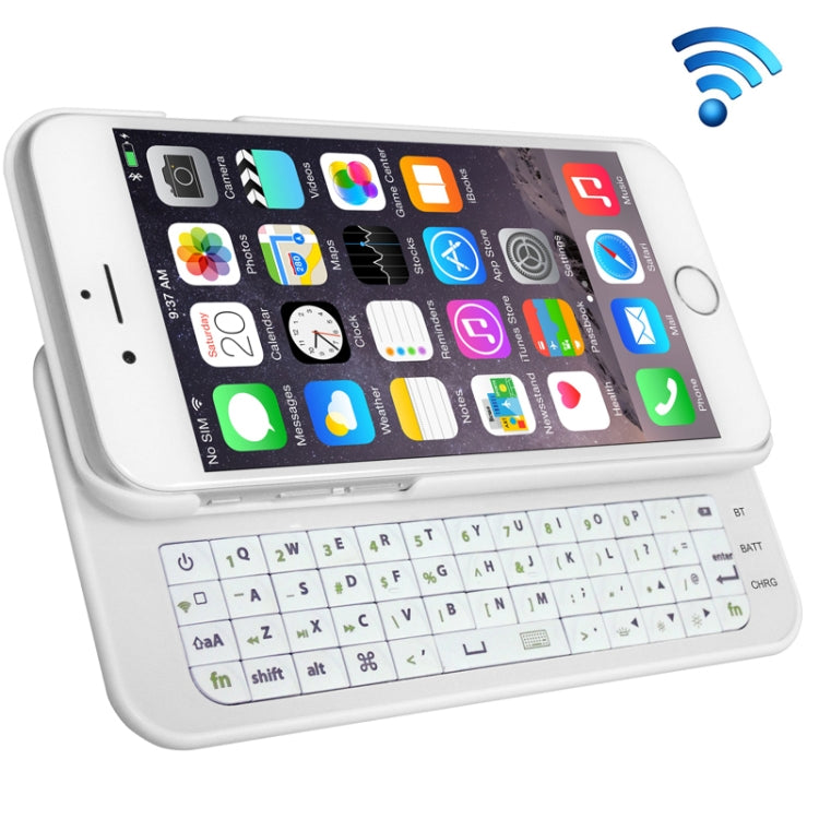 K660 Bluetooth Slide-out Keyboard Tablet Case for iPhone 6