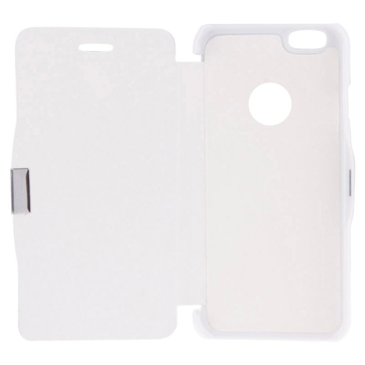 Brush Texture Horizontal Flip Magnetic Button Leather Case for iPhone 6 & 6S