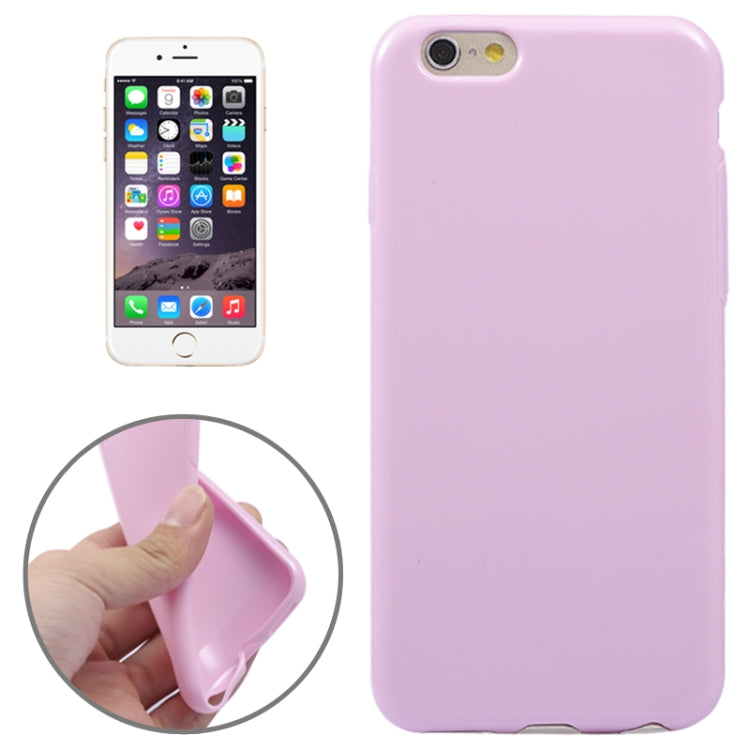 Pure Color Pattern TPU Case for iPhone 6 & 6S