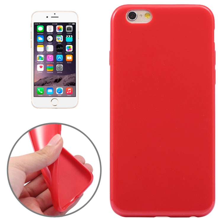 Pure Color Pattern TPU Case for iPhone 6 & 6S