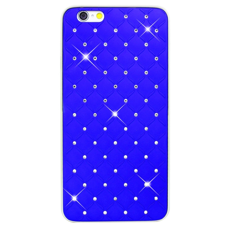 Bling Diamond Plating Skinning Plastic Case for iPhone 6