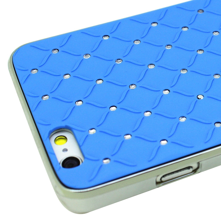 Bling Diamond Plating Skinning Plastic Case for iPhone 6