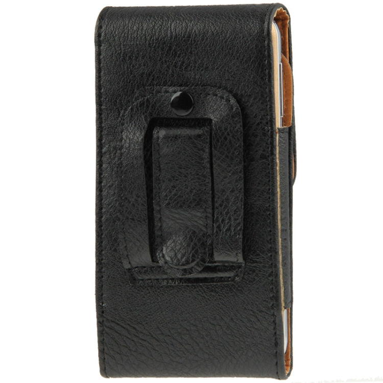 Elephant Texture Vertical Style Leather Case with Belt Clip for iPhone 6 & 6S, Galaxy S 5 / G900(Black)