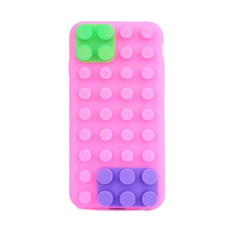Building Block Texture Silicone case for iPhone 6