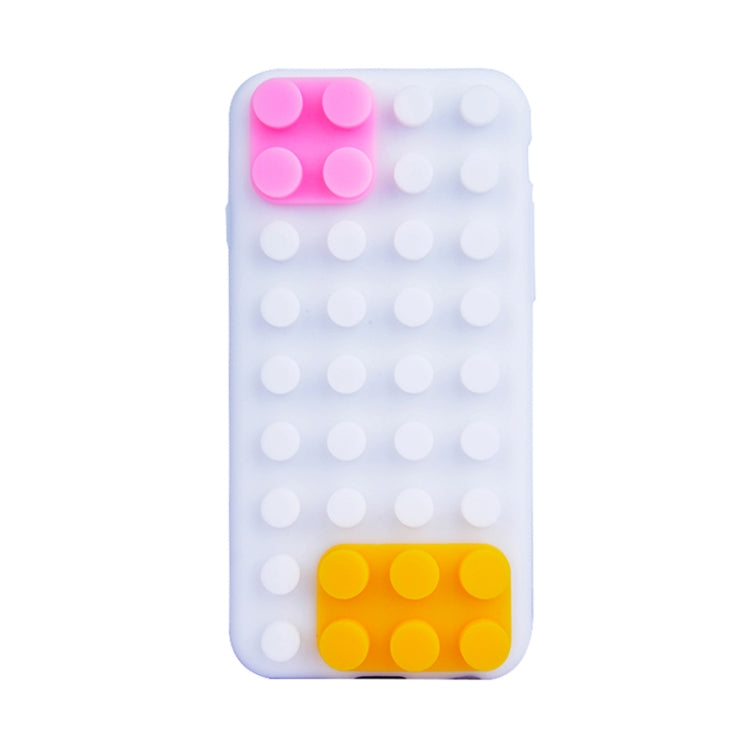 Building Block Texture Silicone case for iPhone 6
