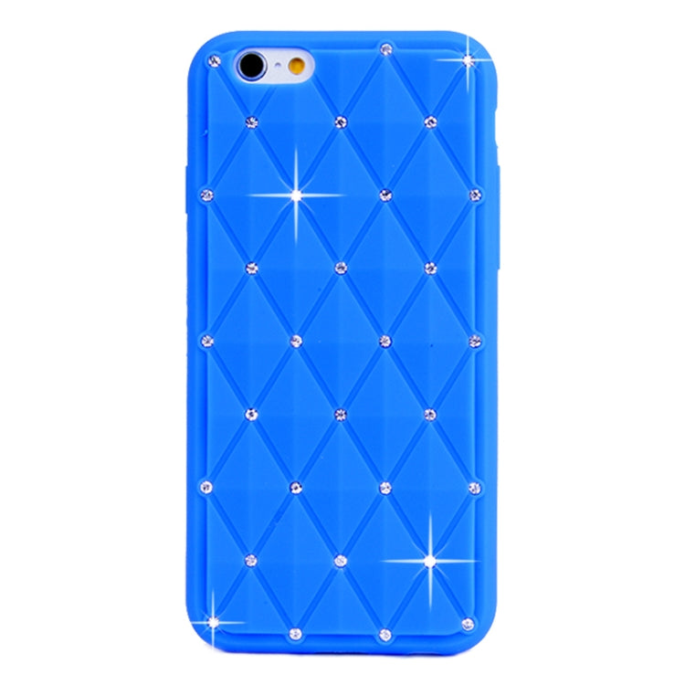 Luxury Bling Diamond Encrusted Silicone Case for iPhone 6