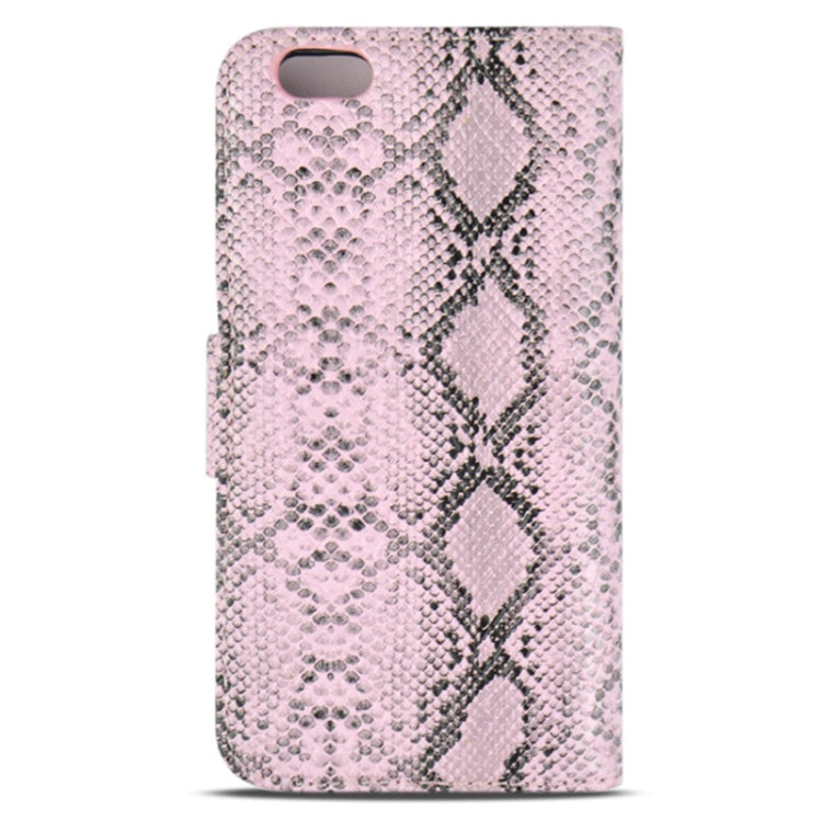 Snakeskin Texture Horizontal Flip PU Leather Case with Card Slot&Holder for iPhone 6 & 6S
