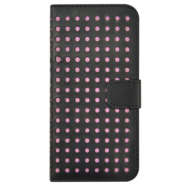 Ultra-thin Hollow Out Dot Horizontal Flip Leather Case with Card Slots&Holder for iPhone 6 & 6S
