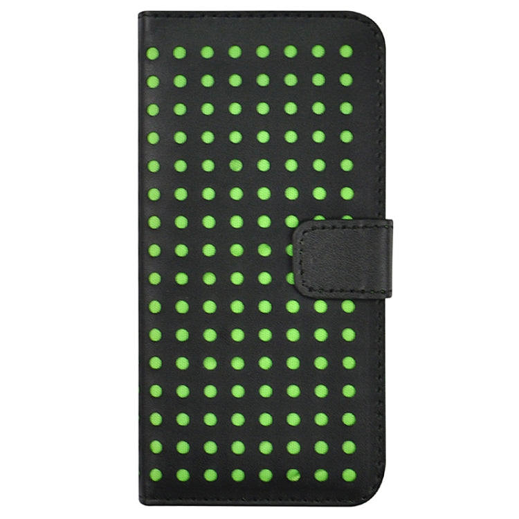Ultra-thin Hollow Out Dot Horizontal Flip Leather Case with Card Slots&Holder for iPhone 6 & 6S