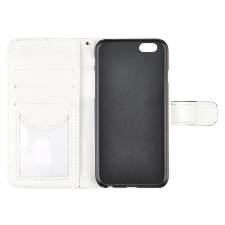 Ultra-thin Hollow Out Dot Horizontal Flip Leather Case with Card Slots&Holder for iPhone 6 & 6S