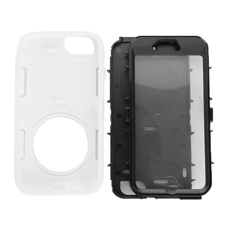 Shockproof Touch Screen + Silicone + Hard Plastic Combination Case with Ring Holder for iPhone 6