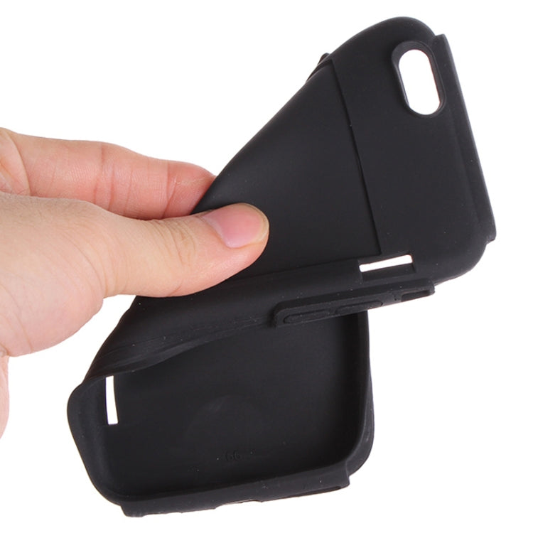 Plastic + Silicone Combination Case with Holder & Card Slot for iPhone 6 & 6S