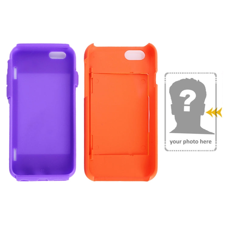 Plastic + Silicone Combination Case with Holder & Card Slot for iPhone 6 & 6S