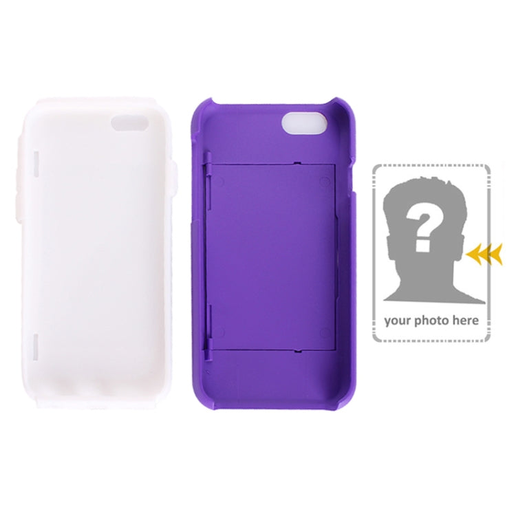 Plastic + Silicone Combination Case with Holder & Card Slot for iPhone 6 & 6S