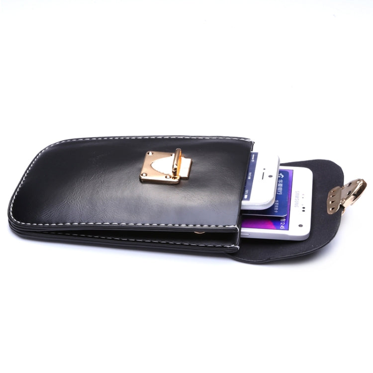 Crazy Horse Texture 3 Layer Multi-function Leather Shoulder Bag for