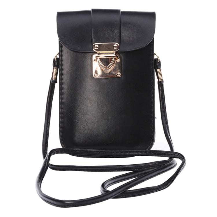 Crazy Horse Texture 3 Layer Multi-function Leather Shoulder Bag for
